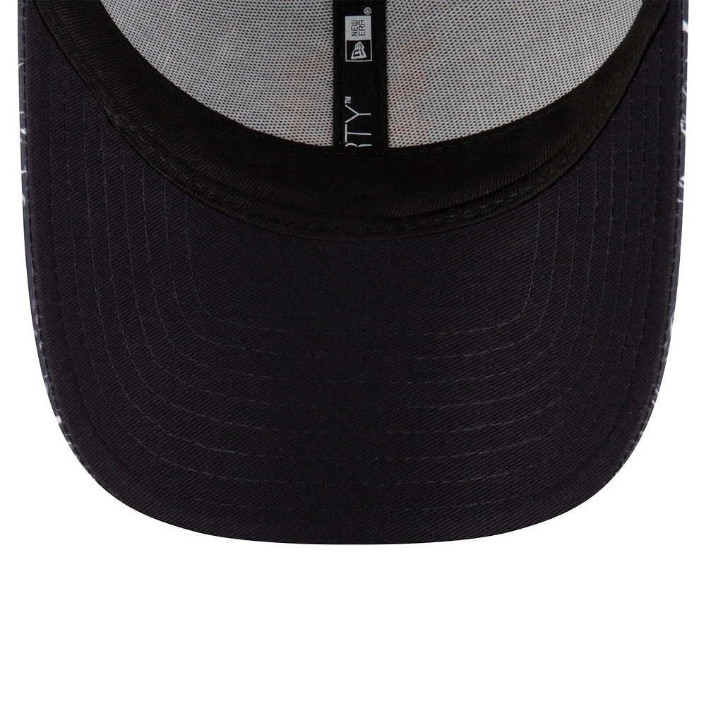 Casquette réglable bleu marine Chelsea Crinkle 9FORTY New Era pour hommes