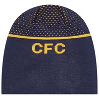 Men's New Era Navy Chelsea Engineered Skull Knit Beanie