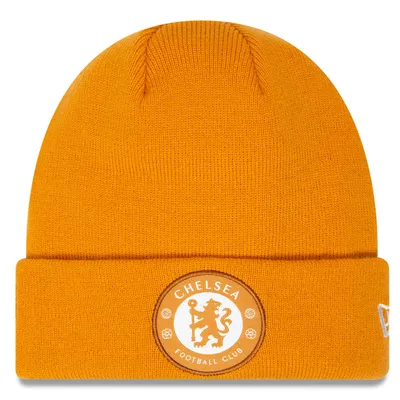 Chelsea New Era Team Cuffed Knit Hat - Orange