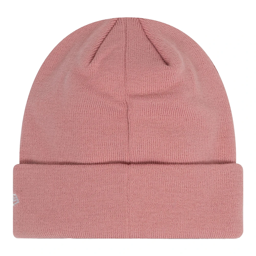 Men's New Era Pink Chelsea Seasonal Cuffed Knit Hat