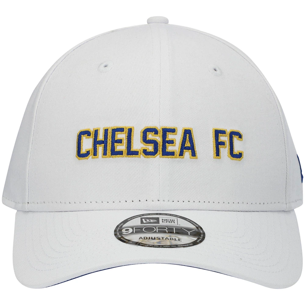 Casquette réglable 9FORTY Chelsea Pop Outline Pack pour homme New Era blanche