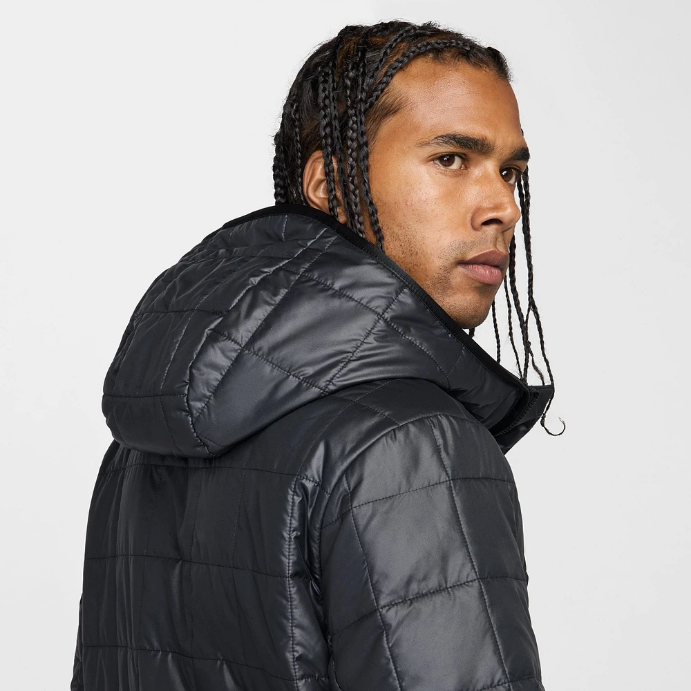 Veste zippée entièrement doublée en polaire synthétique Nike Chelsea Third pour homme, noire