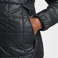 Veste zippée entièrement doublée en polaire synthétique Nike Chelsea Third pour homme, noire