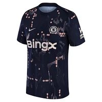Men's Nike Blue Chelsea 2024/25 Academy Pro Pre-Match Performance Top