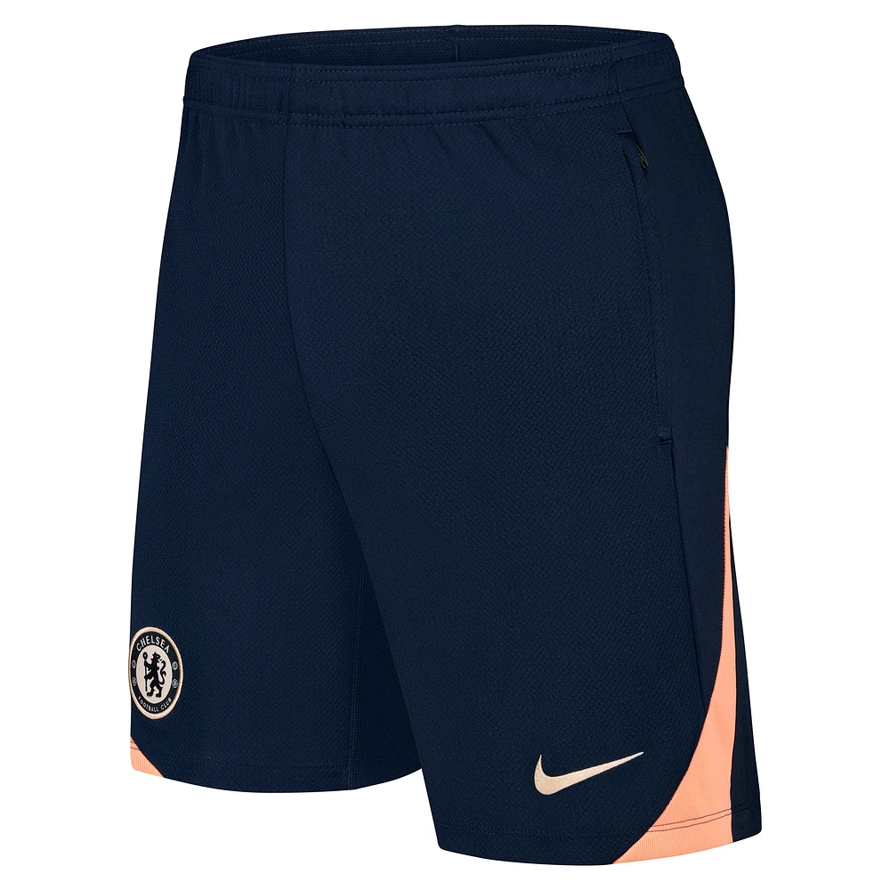 Men's Nike Blue Chelsea 2024/25 Strike Performance Shorts