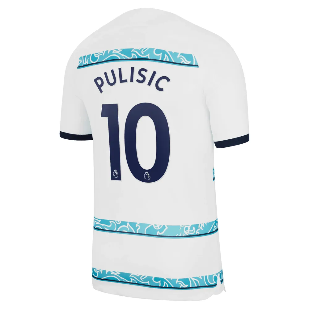 Men's Nike Christian Pulisic White Chelsea 2022/23 Away Breathe