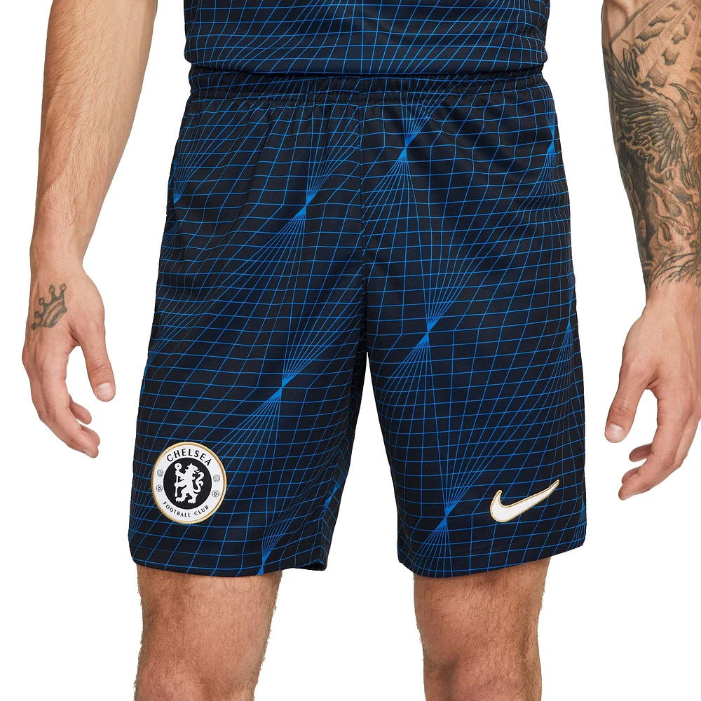 Short Nike Chelsea 2023/24 Extérieur Stadium Performance Homme Bleu Marine