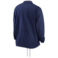 Men's Nike Navy Chelsea Coach Performance Full-Snap Jacket