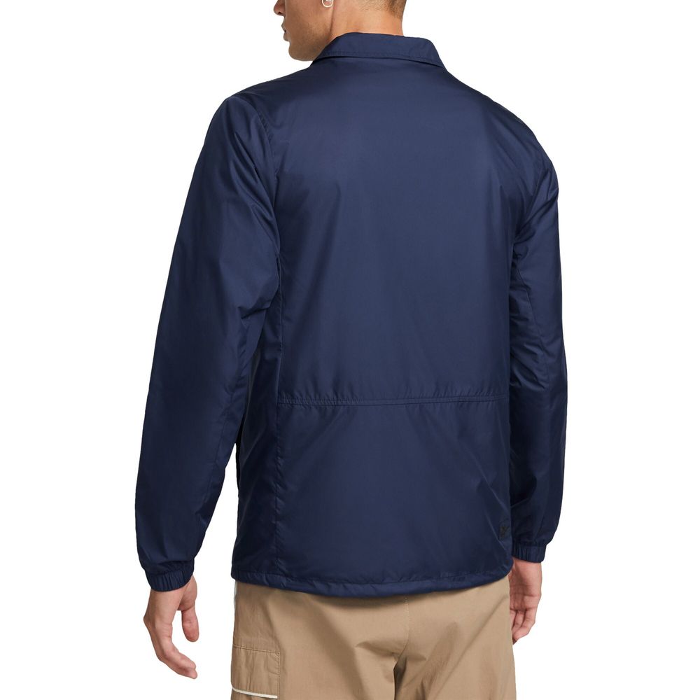 Men's Nike Navy Chelsea Coach Performance Full-Snap Jacket