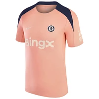 Men's Nike Orange Chelsea 2024/25 Fourth Strike Performance Top