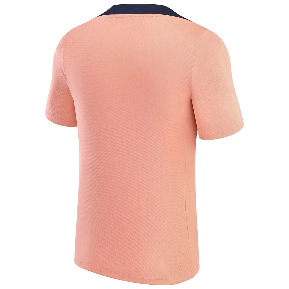 Men's Nike Orange Chelsea 2024/25 Fourth Strike Performance Top
