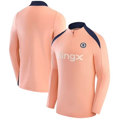Men's Nike Orange Chelsea  2024/25 Strike Drill Top