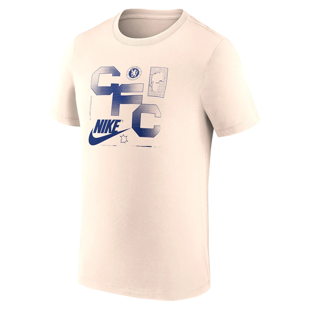 T-shirt Nike Chelsea Futura rose pour homme