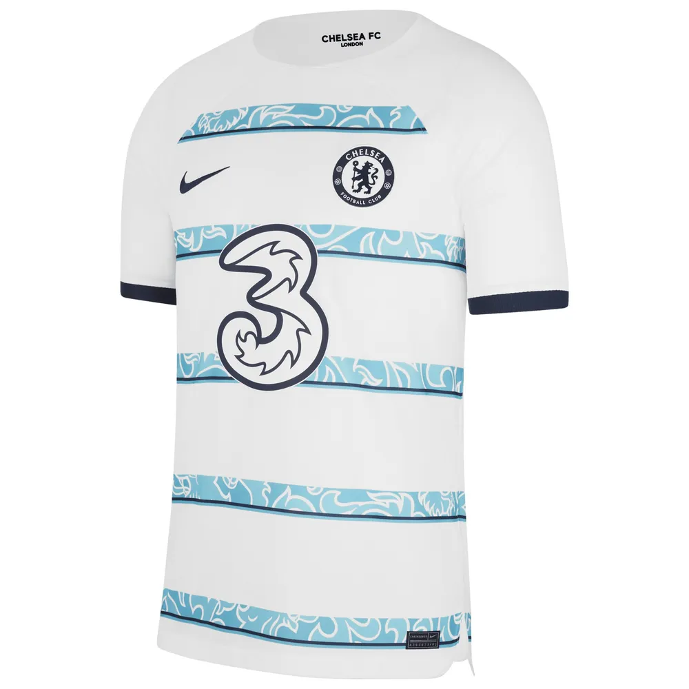 Men's Nike Raheem Sterling White Chelsea 2022/23 Away Breathe Stadium  Replica Player Jersey