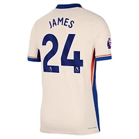 Men's Nike Reece James Orange Chelsea 2024/25 Away Authentic Player Jersey