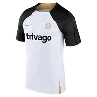 Haut d'entraînement Nike Chelsea 2023/24 Performance Strike blanc pour homme