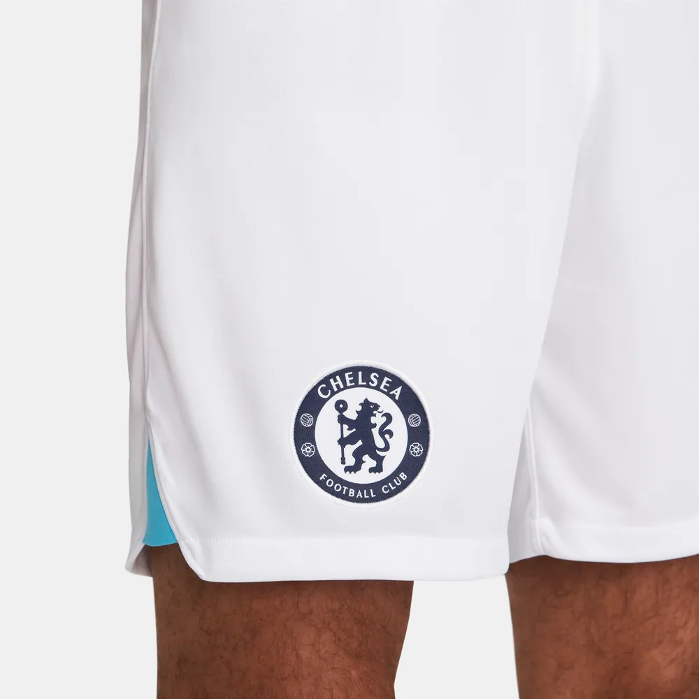 Men's Nike White Chelsea Home Performance Stadium Shorts