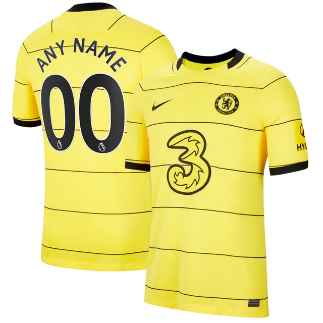 Chelsea Nike Youth 2021/22 Away Breathe Stadium Jersey - Yellow