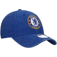 Women's New Era Blue Chelsea Team Script 9TWENTY Adjustable Hat