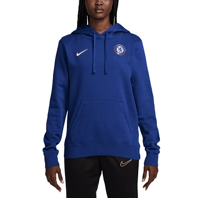 Sweat à capuche en molleton bleu Nike Chelsea 2024/25 Third Club pour femme