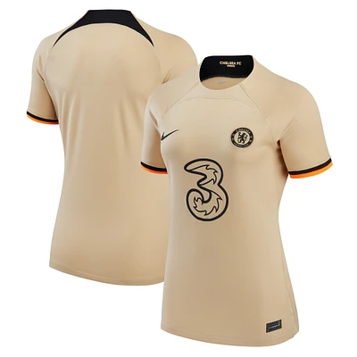 Maillot Nike Or Chelsea 2022/23 Third Replica pour Femme