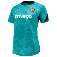 Maillot d'avant-match Nike Vert Chelsea 2021/22 pour Femme