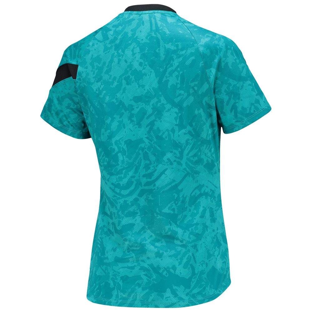 Women's Nike Teal Chelsea 2021/22 Pre-Match Performance Raglan Top