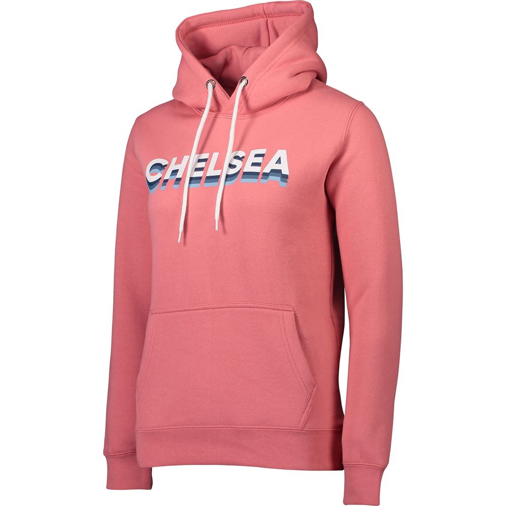 Women's Pink Chelsea Repeat Pullover Hoodie