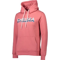 Sweat à capuche rose Chelsea Repeat pour femme