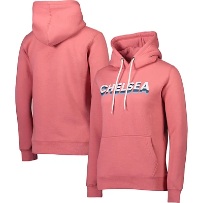 Sweat à capuche rose Chelsea Repeat pour femme