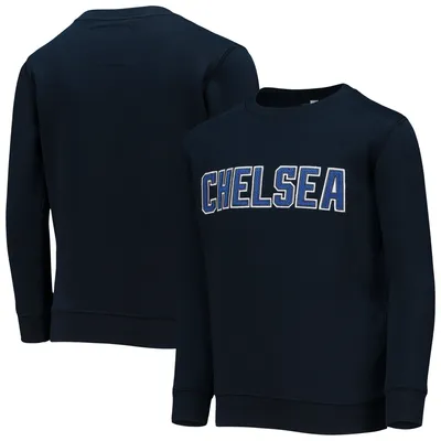 Sweat à enfiler bleu marine Chelsea Club pour jeune