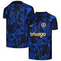 Haut d'avant-match Nike Chelsea 2023/24 Academy Pro Performance Bleu pour Enfant