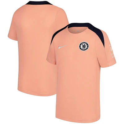 Youth Nike Orange Chelsea 2024/25 Strike Training Performance Top