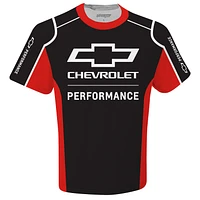 Men's Checkered Flag Sports  Black Chevrolet Uniform T-Shirt