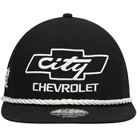 CASQUETTE NWE CHEVY NOIR NOIR CITY S22 NWE GOLFER SNAPBACK HATMENSNP