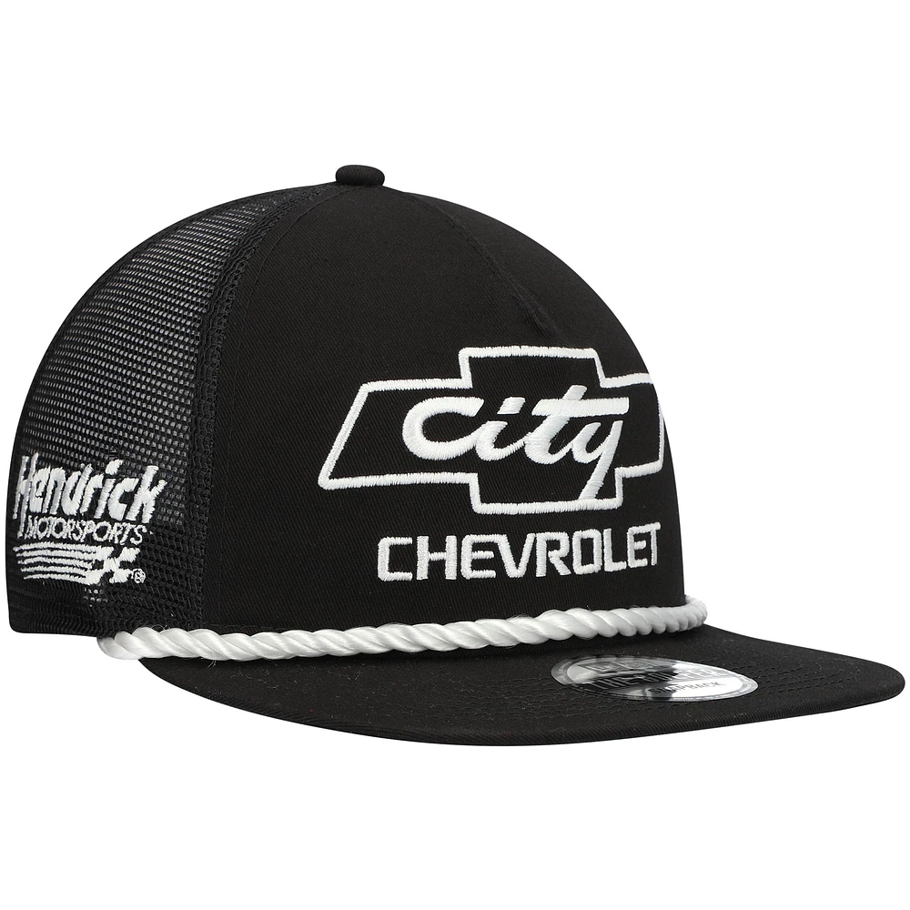 CASQUETTE NWE CHEVY NOIR NOIR CITY S22 NWE GOLFER SNAPBACK HATMENSNP