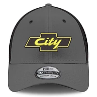 Men's New Era Graphite Chevrolet City NEO 39THIRTY Flex Hat