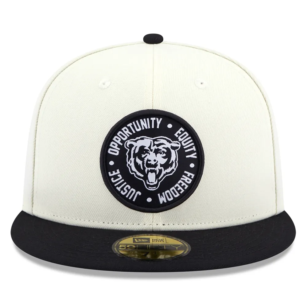 New Era Chicago Bears Cream Two Tone Edition 59Fifty Fitted Cap