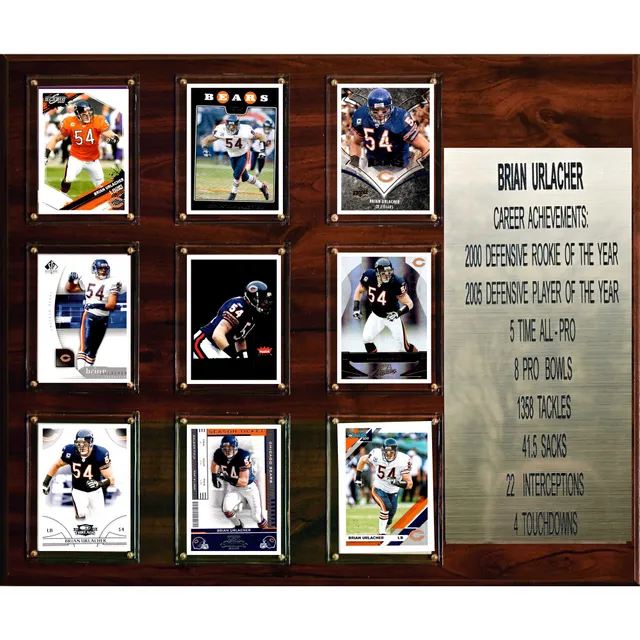 Chicago Bears Brian Urlacher Fine Art Canvas Print 30 x 40 by