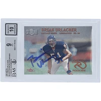 Brian Urlacher Chicago Bears Autographed 2000 Fleer Metal #274 Beckett Fanatics Witnessed Authenticated 9/10 Rookie Card