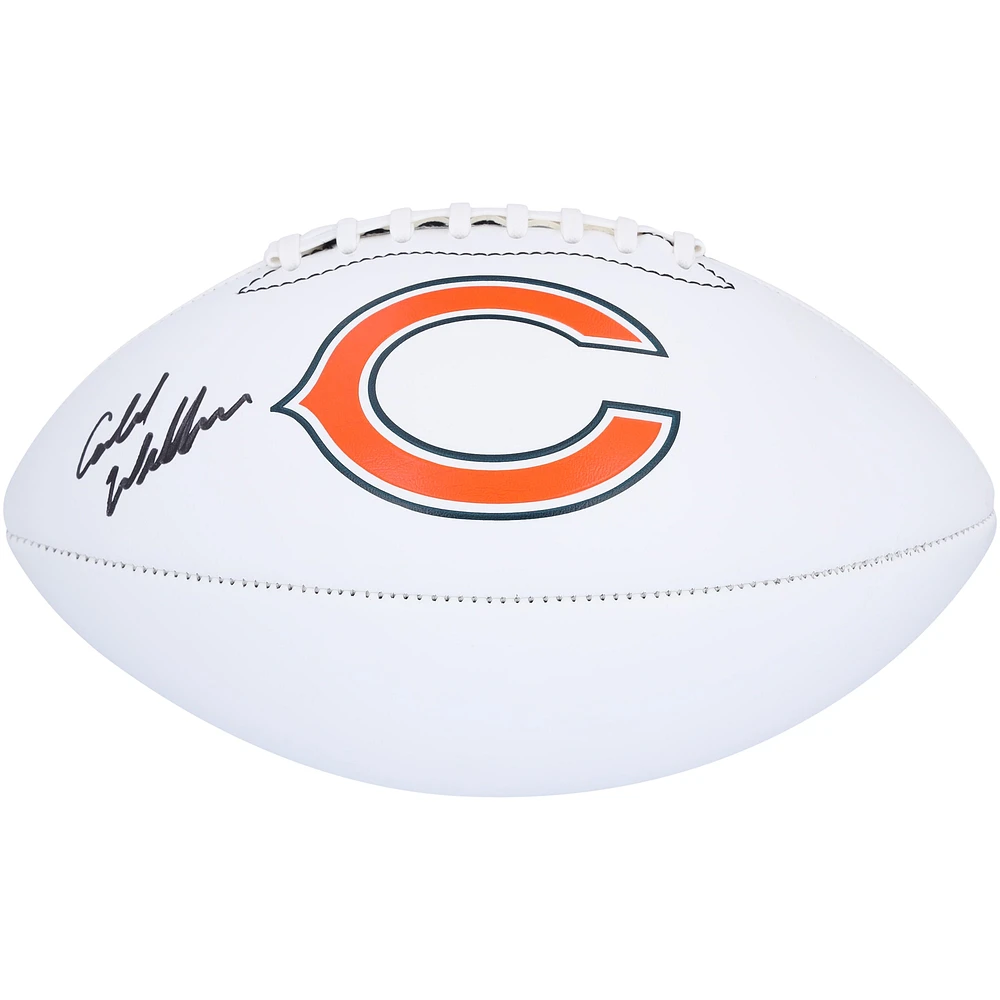 Caleb Williams Chicago Bears Autographed Franklin White Panel Football