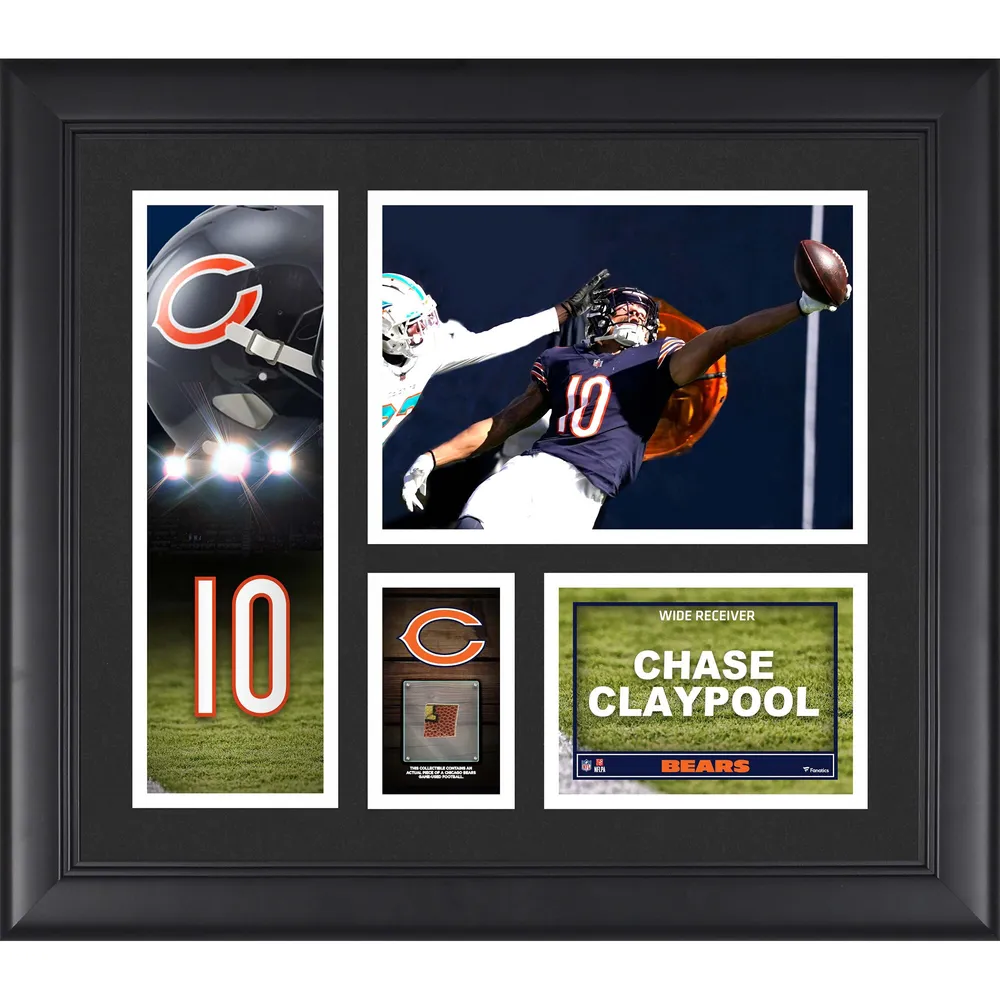 Lids Chase Claypool Chicago Bears Fanatics Authentic Framed 15' x 17'  Player Collage with a Piece of Game-Used Ball