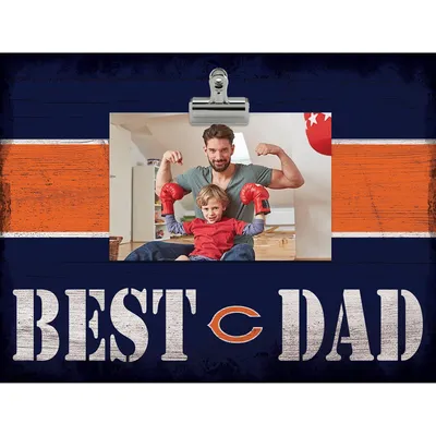 Chicago Bears 10'' x 10'' Best Dad Clip Frame