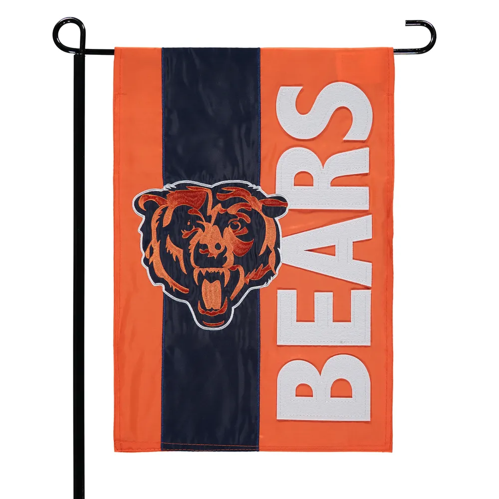 Drapeau de jardin ornementé Chicago Bears 12,5 po x 18 po