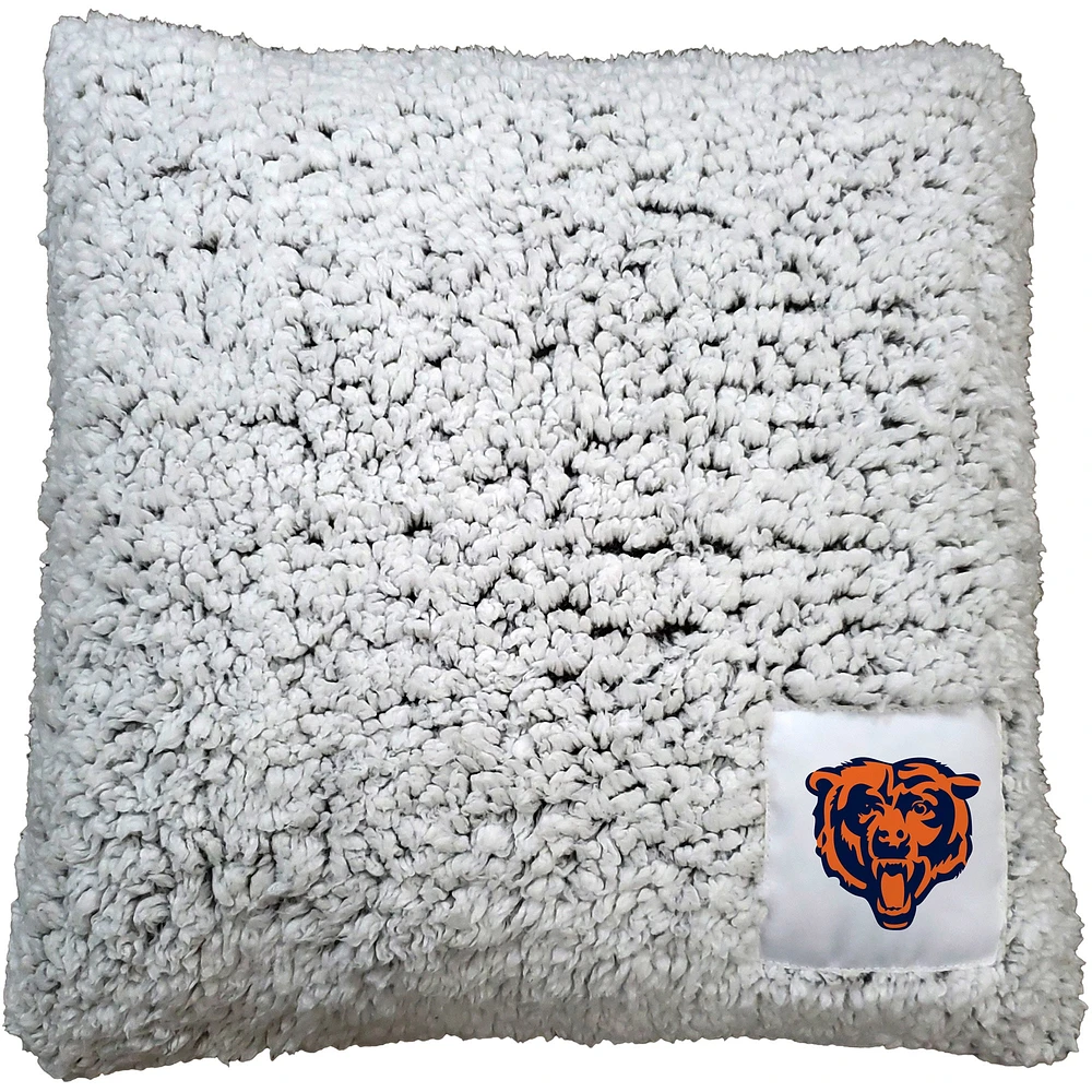 Chicago Bears 16'' x 16'' Frosty Sherpa Oreiller