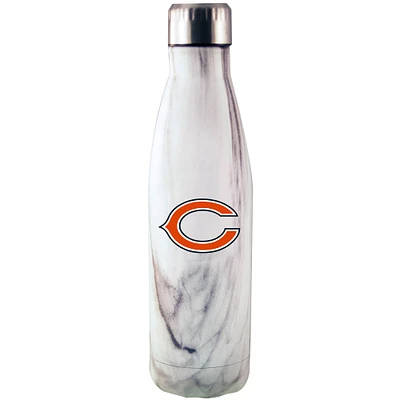 Ours de Chicago 17 oz. Bouteille d'eau en acier inoxydable en marbre