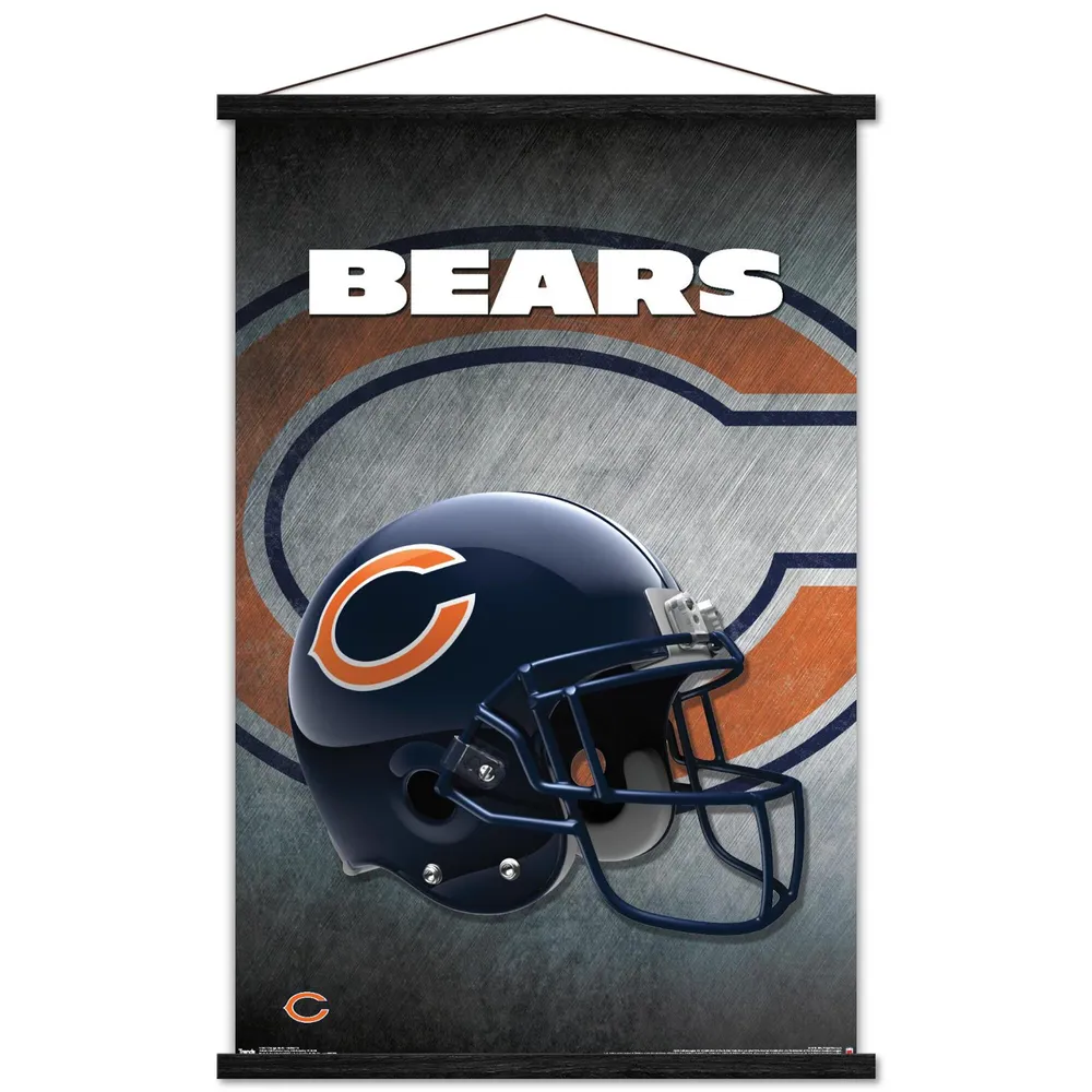 Lids Chicago Bears 22.4'' x 34'' Magnetic Framed Poster