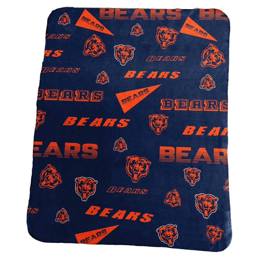 Couverture polaire classique Chicago Bears 50" x 60"