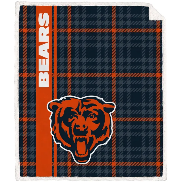 Chicago Bears 60'' x 70'' Snowman Sherpa Holiday Throw Blanket