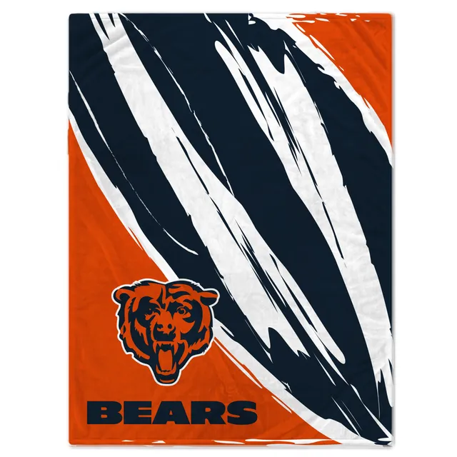 Lids Chicago Bears 50'' x 60'' Stripe Flannel Fleece Blanket